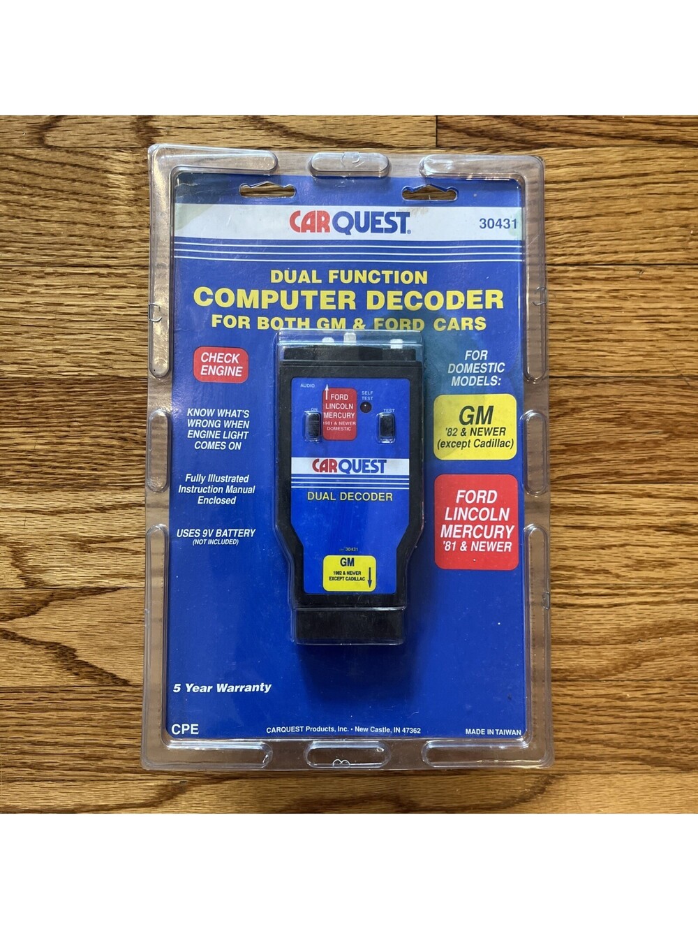 Dual Function Computer Decoder 1981-2022 Ford & GM 1982-2022 Car Quest 30431